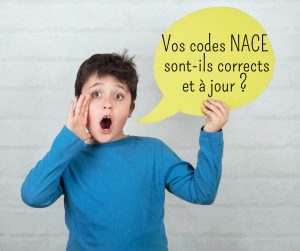 Vos codes NACE sont-ils corrects et à jour ?